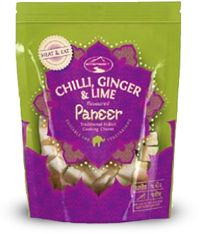 Flavoured Paneer – Chilli Ginger & Lime