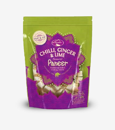 Flavoured Paneer – Chilli Ginger & Lime